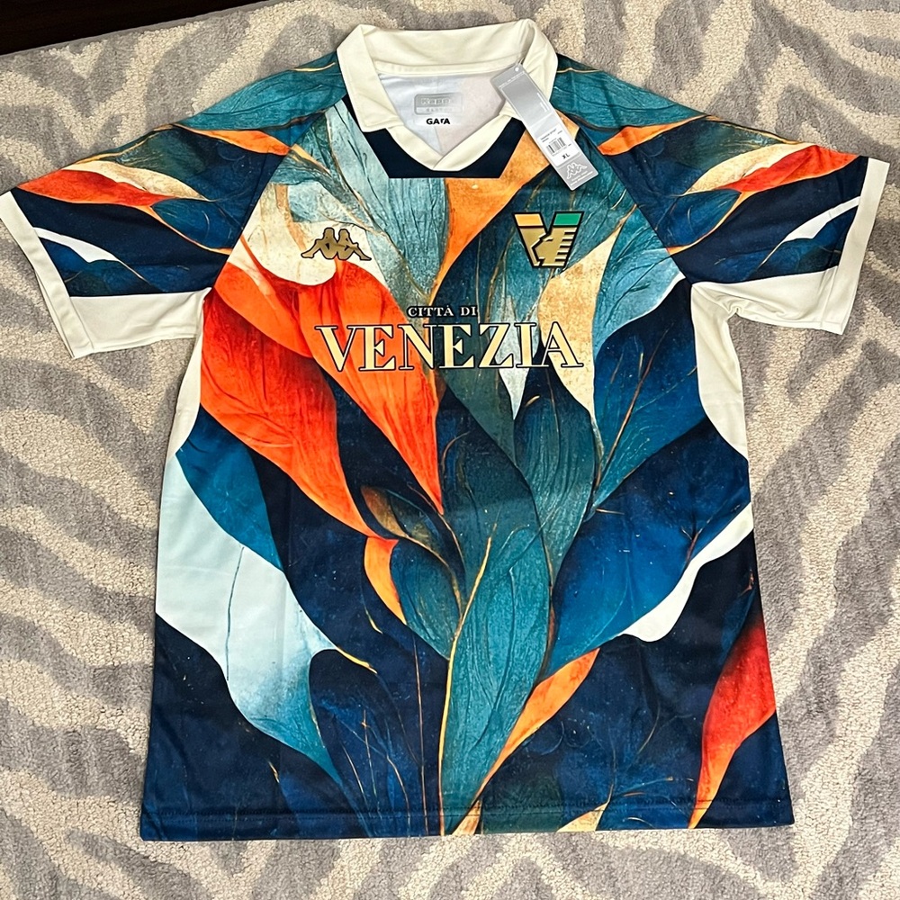 Venezia 2022/23 Special Edition Polo Soccer Jersey short sleeve shirt.